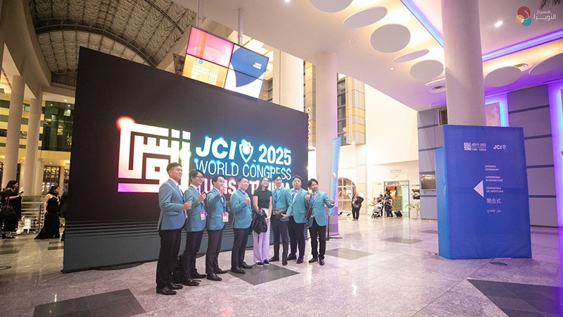 بحضور 3 آلاف مُشارك..   انعقاد المؤتمر العالمي للغرفة الفتية الدولية في بلادنا