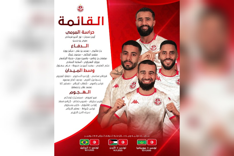 ستشارك في المقابلات التحضيرية... قائمة المنتخب الوطني لكرة القدم 