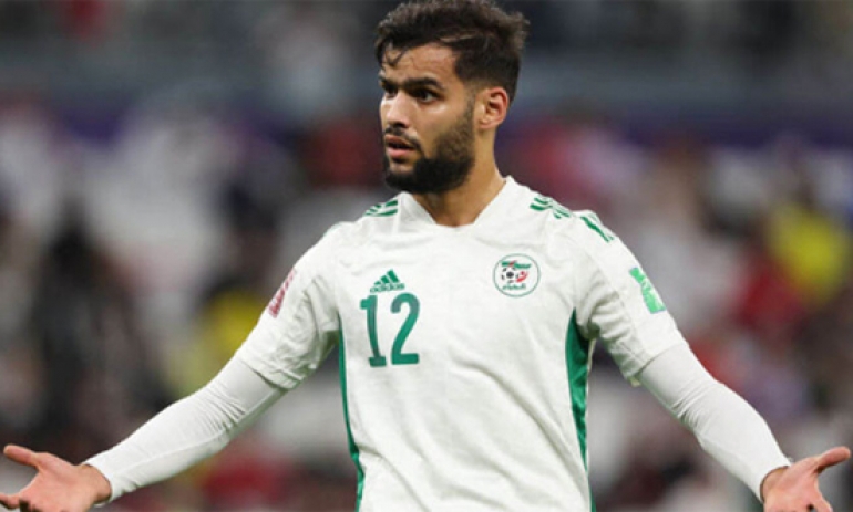 محمد أمين توغاي يغادر تربص منتخب الجزائر 