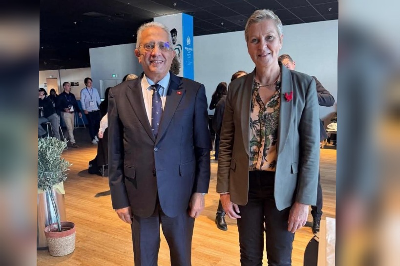 وزير الصحّة يلتقي وزيرة الذكاء الاصطناعي والرقمنة بفرنسا 