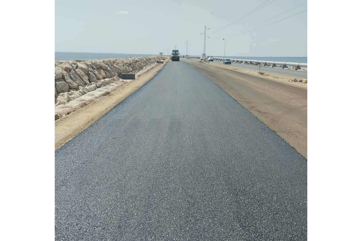 مدنين.. تقدم اشغال مضاعفة الطريق الرومانية جربة-جرجيس بنسبة 74 بالمائة