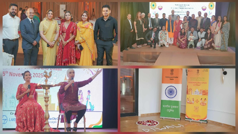 سفارة الهند بتونس تحتفل بمهرجان الأضواء "ديوالي"