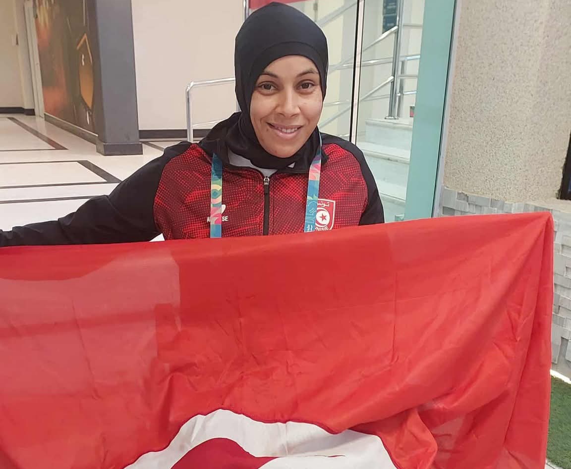 ألعاب التضامن الاسلامي: مروى البراهمي تحرز ذهبية رمي الصولجان