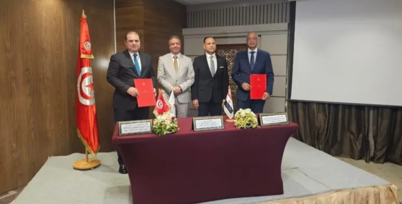 توقيع مذكرة التفاهم في مجال الاعتراف المتبادل بشهادات المطابقة للسلع الصناعية غير الغذائية بين تونس ومصر