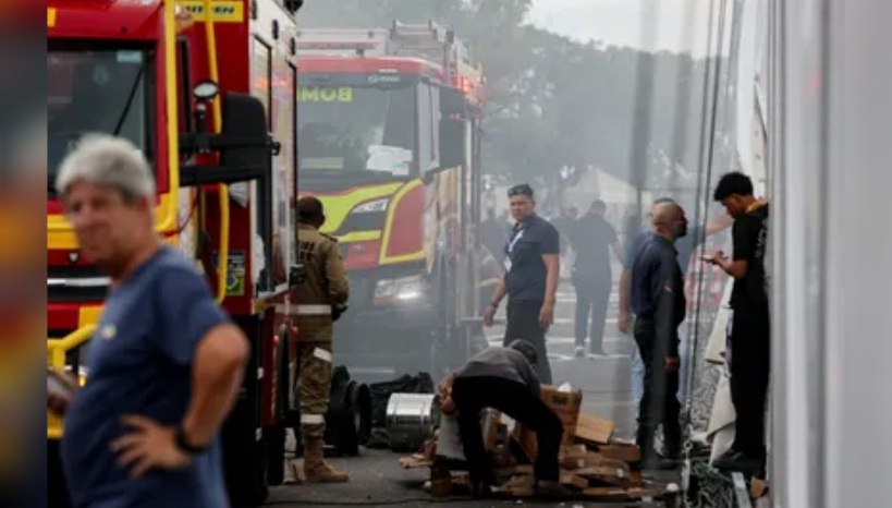 البرازيل.. إخلاء مقر انعقاد مؤتمر "COP30" بسبب حريق