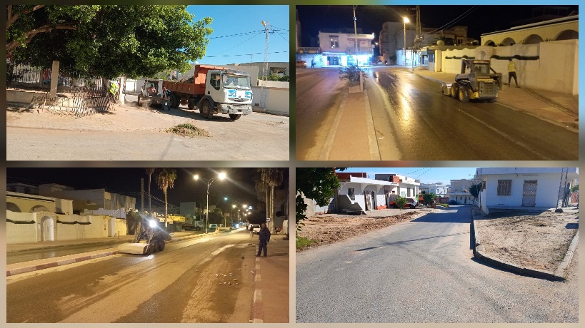 أكودة..  البلدية تطلق حملة نظافة استثنائية