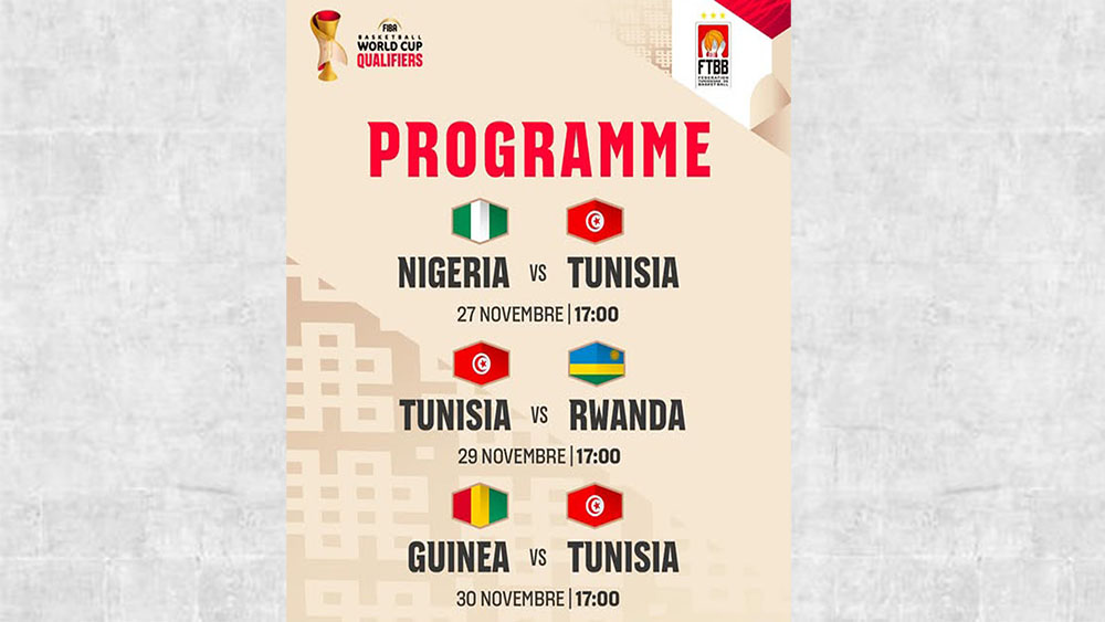 تصفيات كأس العالم لكرة السلة.. برنامج مواجهات المنتخب الوطني 