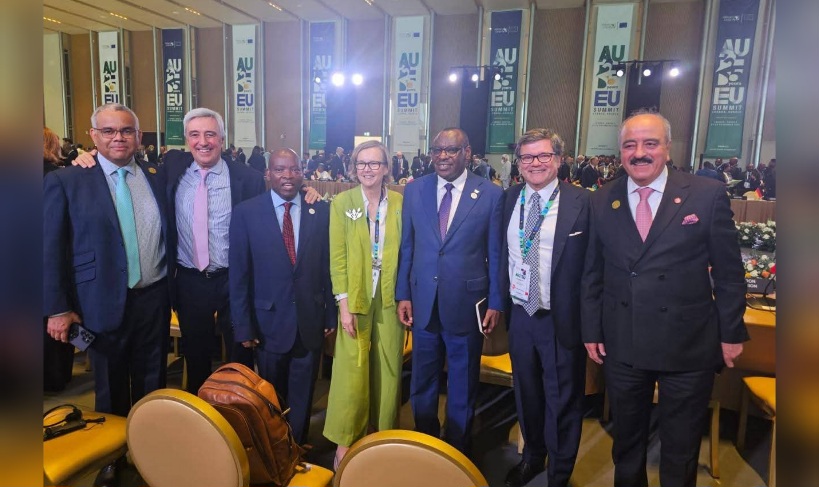 وزير الخارجية يجري عددا من اللقاءات في افتتاح أشغال القمة الافريقية الأوروبية السابعة بلوندا