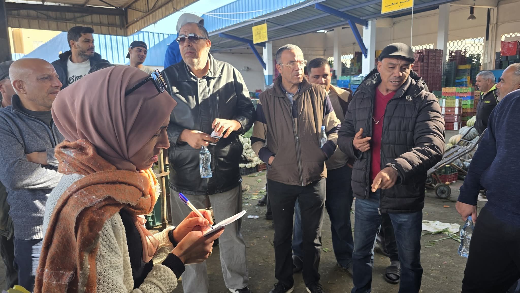 بعد زيارة ميدانية..المجلس المحلي بحمام سوسة يبرمج تدخلات لفائدة سوق الجملة لبيع الخضر والغلال 