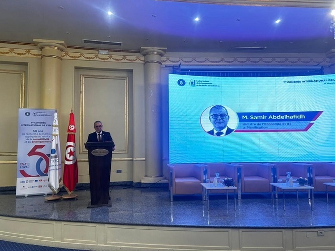 في المؤتمر الدولي الأول للمعهد التونسي للقدرة التنافسية والدراسات الكمية.. وزير الاقتصاد والتخطيط: الاقتصاد التونسي أبرز قدرة كبيرة على التأقلم مع أوضاع عالمية صعبة