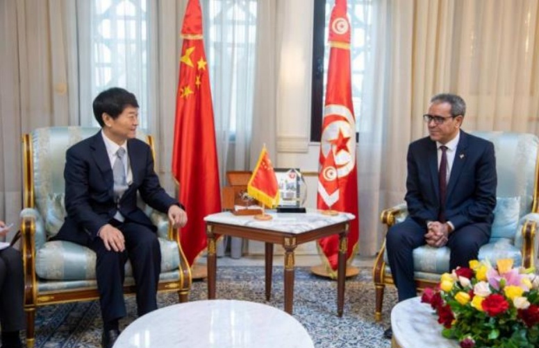 الدربالي يلتقي نائب رئيس المجلس الوطني للمؤتمر الاستشاري السياسي الصيني