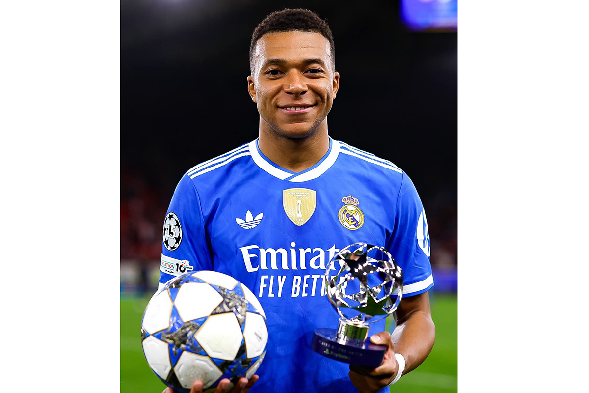 مبابي يعادل الرقم القياسي لأساطير ريال مدريد 