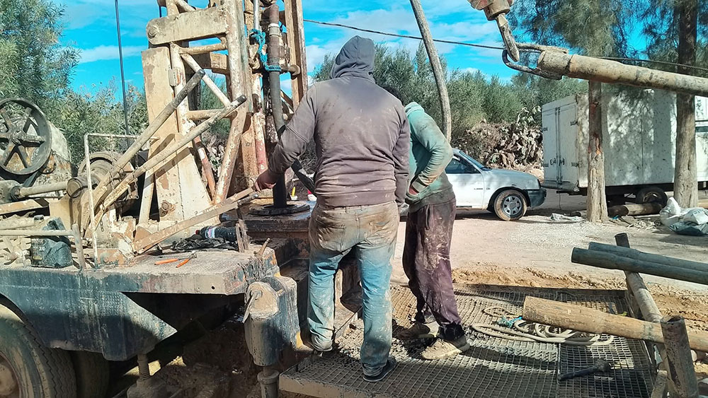  معتمد الشبيكة لـ"الصباح نيوز": " تقدم انجاز مشروع البئر التعويضية بنسبة 80 %"
