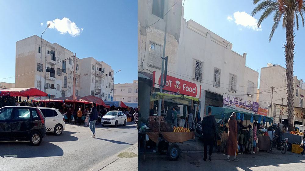 القيروان.. الانتصاب الفوضوي يكتسح حي النصر ويعطّل حركة المرور