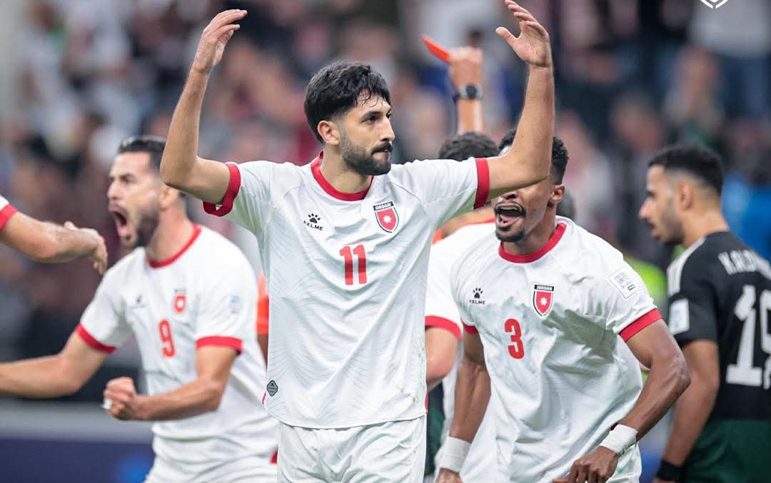كأس العرب: الأردن تنفرد بصدارة المجموعة الثالثة 