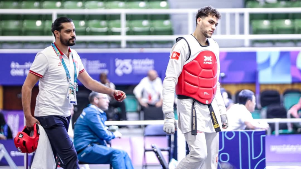  بطولة العالم للتايكواندو.. معتز العيفاوي يحرز البرونزية