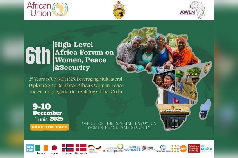يومي 9 و10 ديسمبر.. تونس تحتضن أشغال المنتدى الإفريقي رفيع المستوى حول المرأة والسلم والأمن