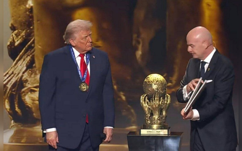 بعد فشله في نيل جائزة "نوبل" : ترامب يتوّج بجائزة فيفا للسلام 