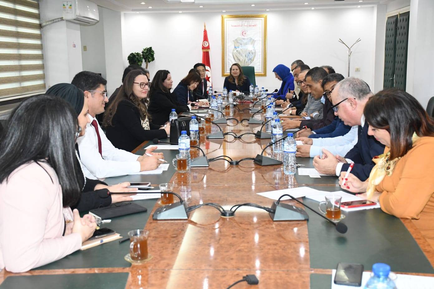  توقيع مذكرة تفاهم لادارة وتسيير مركز تونس للتميز "كايزان"