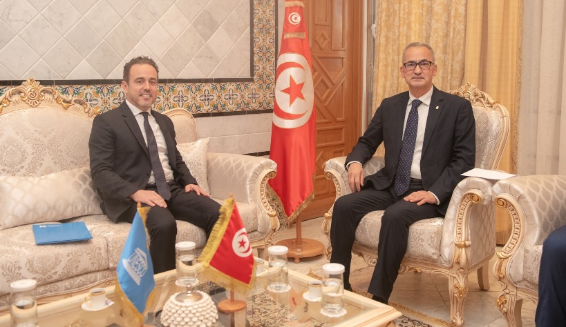 كاتب الدولة لدى وزير الخارجية يتسلم أوراق تعيين مدير المكتب الإقليمي لليونسكو لدى الدول المغاربية