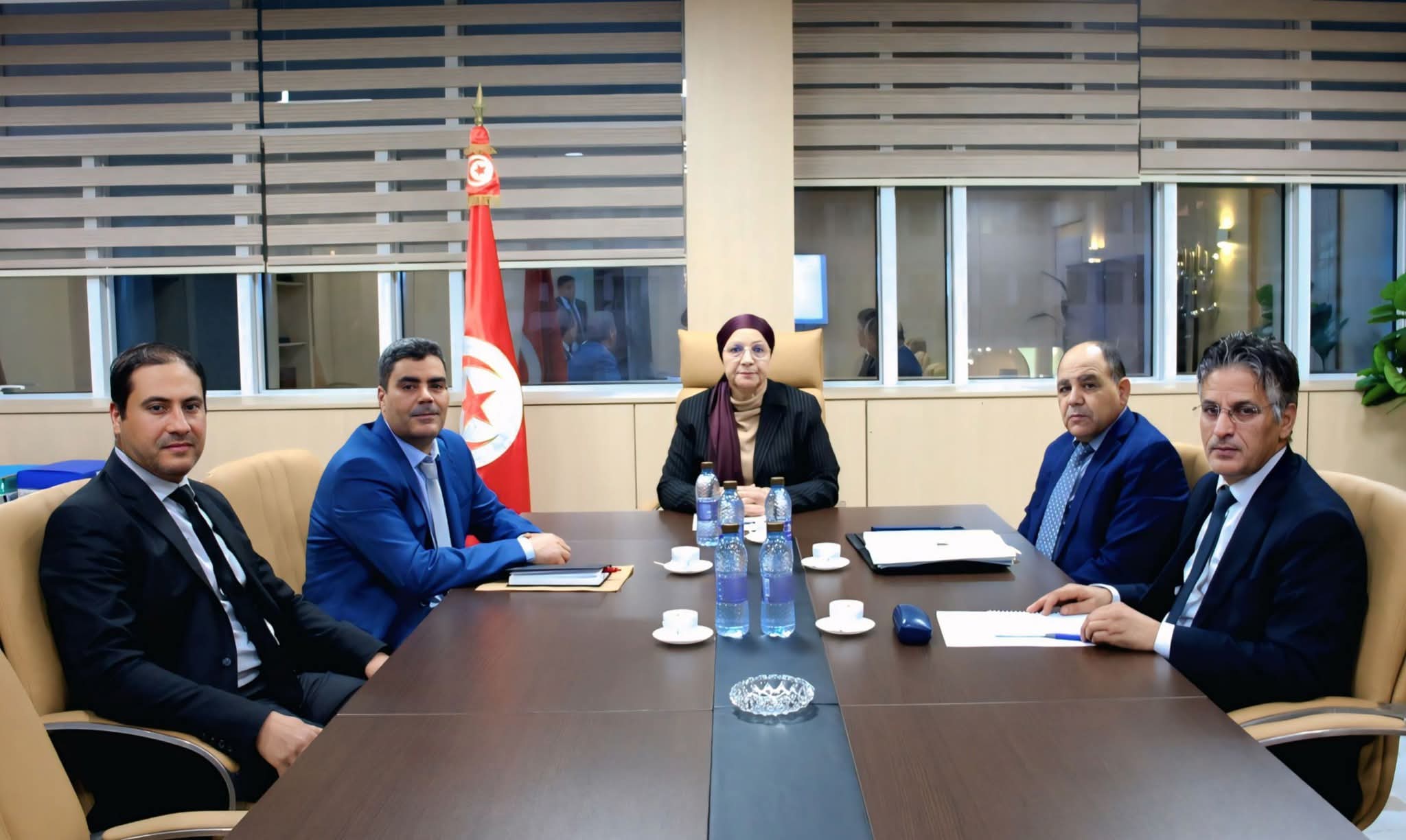 وزيرة العدل تستعرض تقدم انجاز عدد من مشاريع وبرامج التحول الرقمي