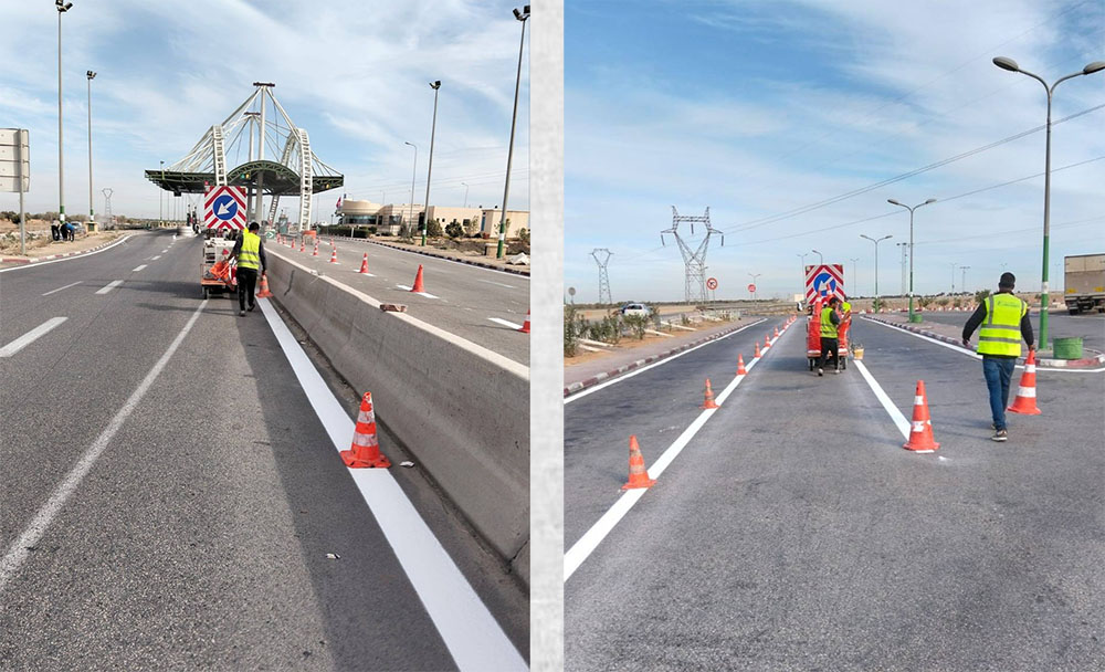  "تونس للطرقات السيارة": تواصل أشغال التشوير لضمان أعلى مستويات السلامة