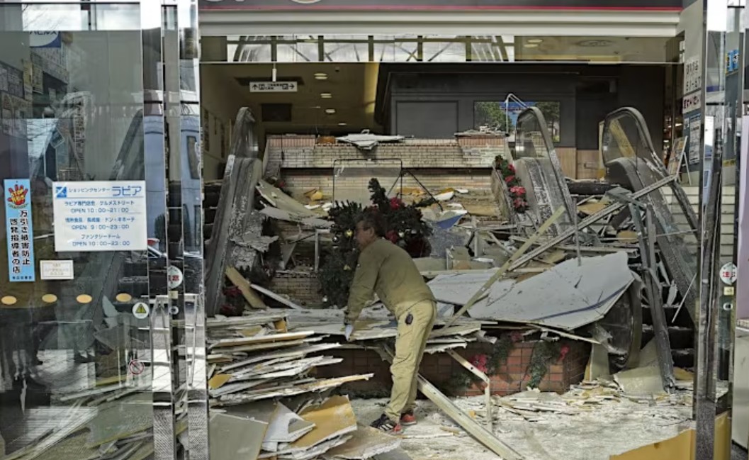 زلزال بقوة 6.7 درجات يضرب قبالة شمال اليابان