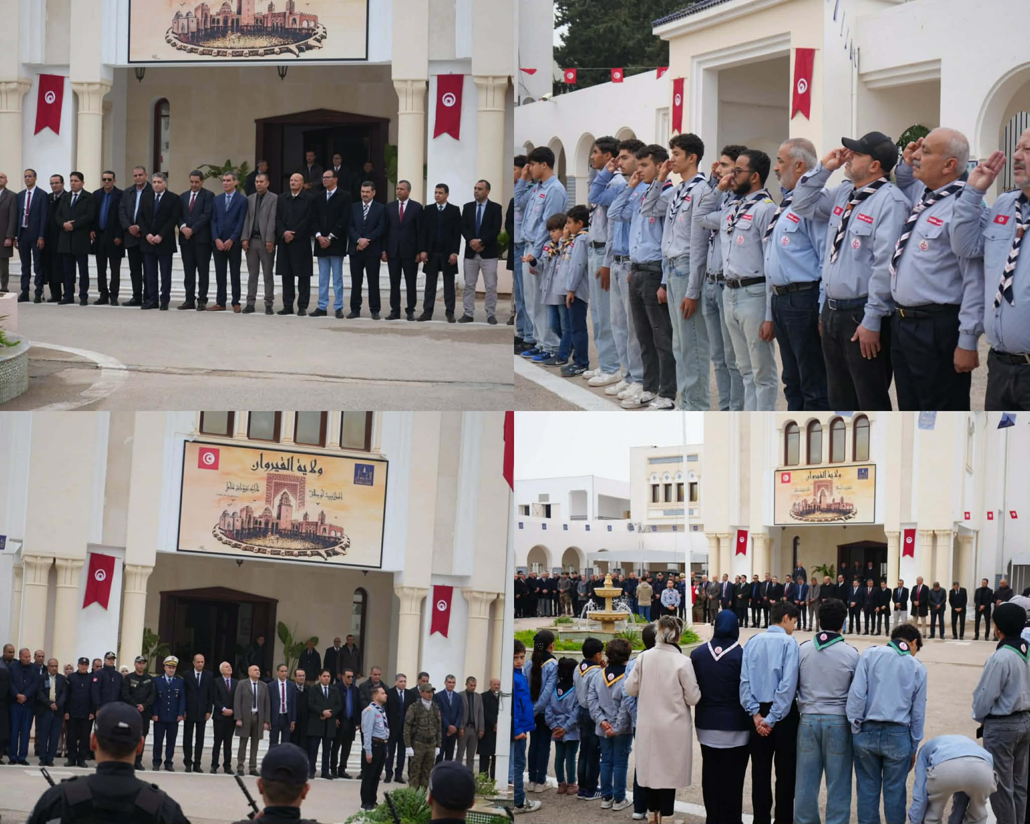  القيروان..إحياء الذكرى 15 لعيد الثورة في موكب رسمي مهيب