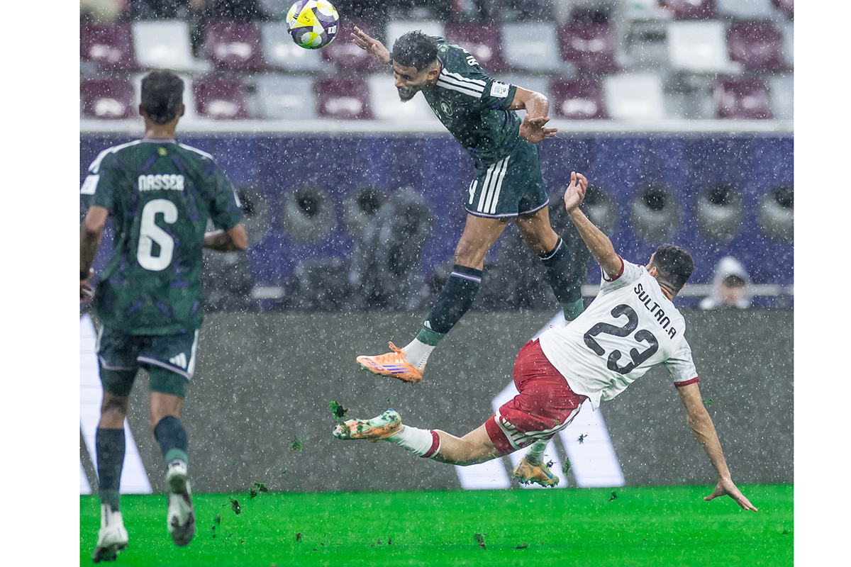 كأس العرب: الامطار تلغي المباراة الترتيبية 