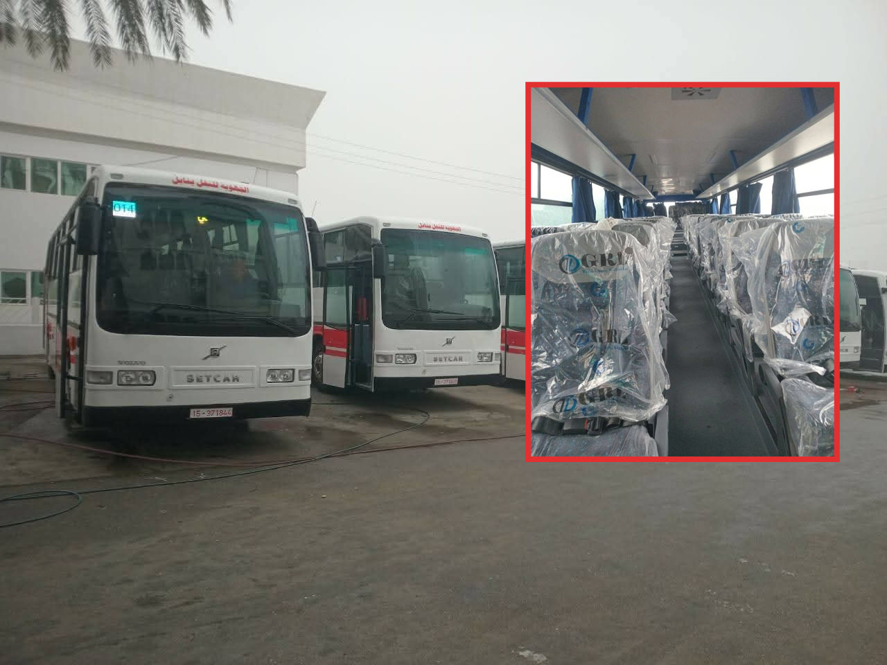   نقل نابل تعزز أسطولها بـ 6 حافلات للنقل بين المدن 