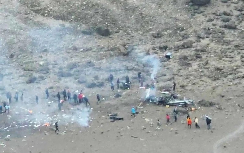 مصرع 5 أشخاص في تحطم مروحية على جبل كليمنجارو