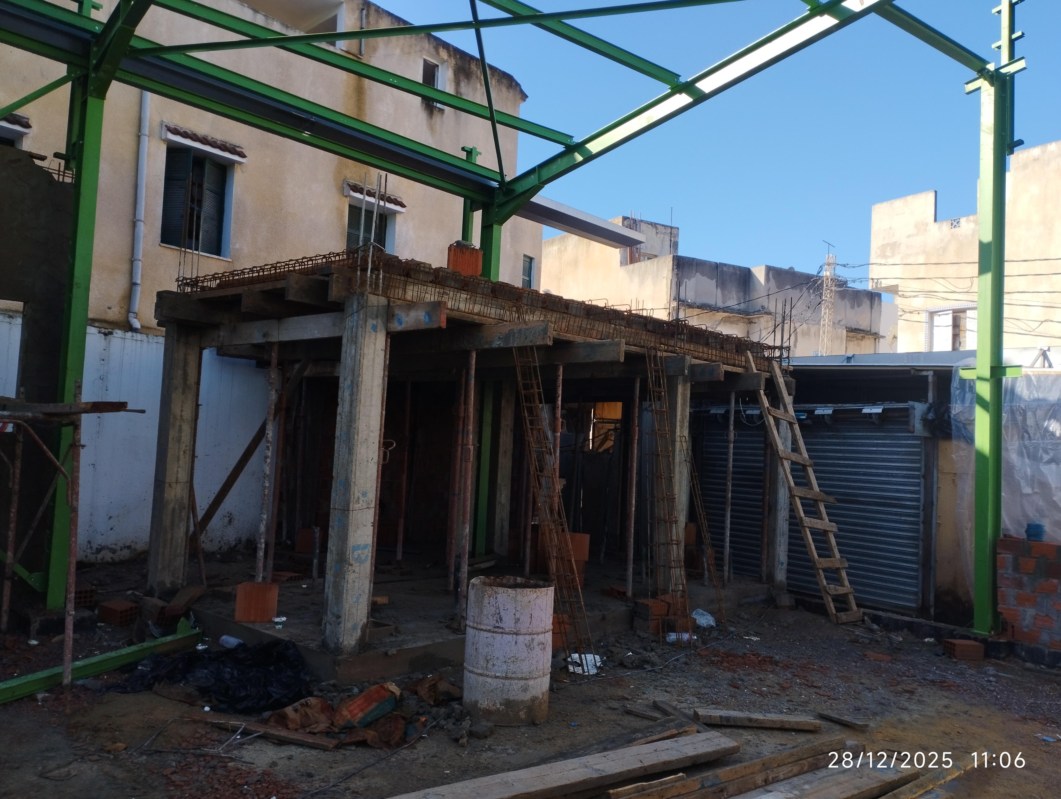 بنزرت.. تقدم مشروع تهيئة سوق الصدقاوي بنسبة 50 بالمائة (صور)