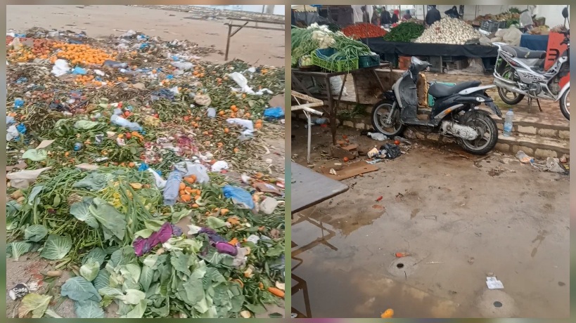 القيروان ..تجار السوق البلدي المؤقت بسيدي عبد النبي يطالبون بتسريع إنجاز سوق النحايسية