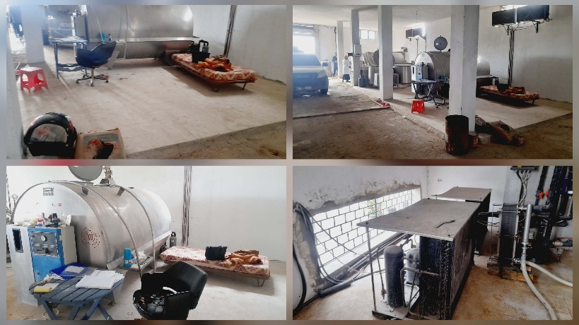 قليبية.. حجز حليب غير صالح للاستهلاك واعلاف مجهولة المصدر بمخزن عشوائي 