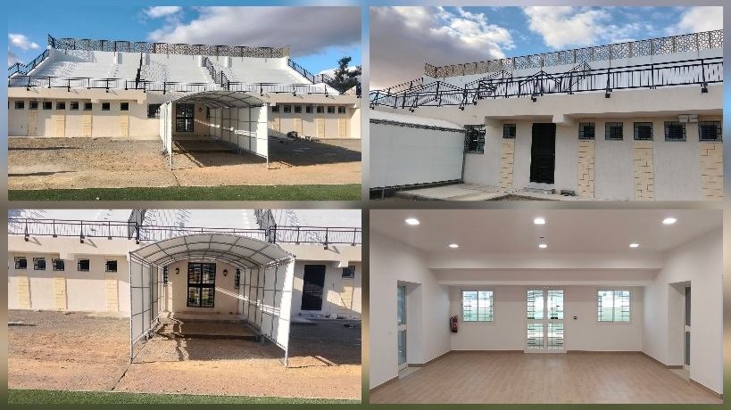 بوحجلة.. استكمال أشغال تهيئة الملعب البلدي بنسبة 100%