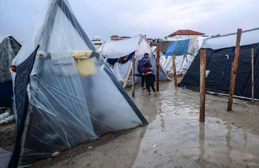 تزامنا مع الأمطار الغزيرة والرياح العاتية.. تصعيد ميداني في غزة