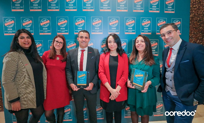 للسنة الثانية على التوالي.. Ooredoo تونس تُتَوَّج بعلامة السنة "élue Marque de l’Année" 
