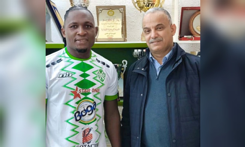  الشبيبة القيروانية تنتدب مهاجما نيجيرياّ