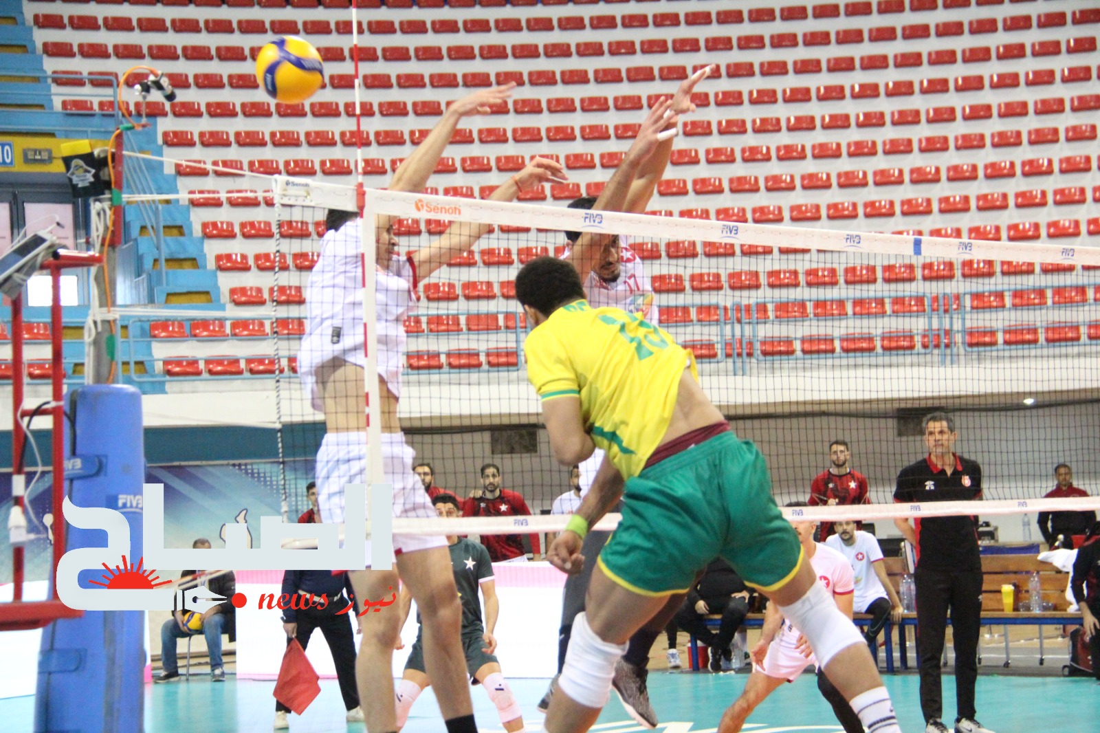 البطولة العربية للكرة الطائرة: النجم أول المتأهلين الى المربّع الذهبي 