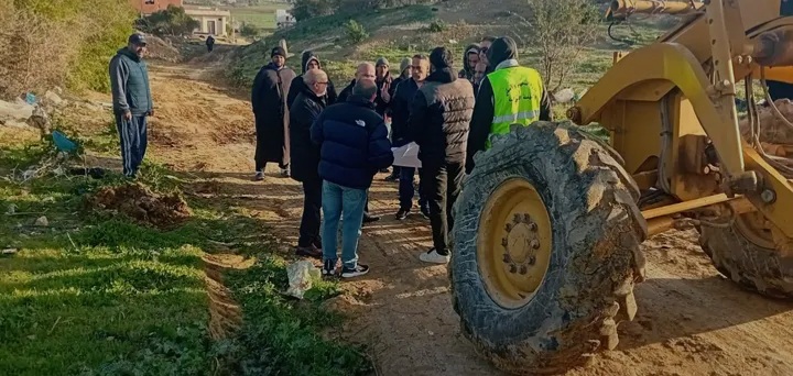  المرناقية.. إنطلاق أشغال مشروع تهذيب حي بورقبة 