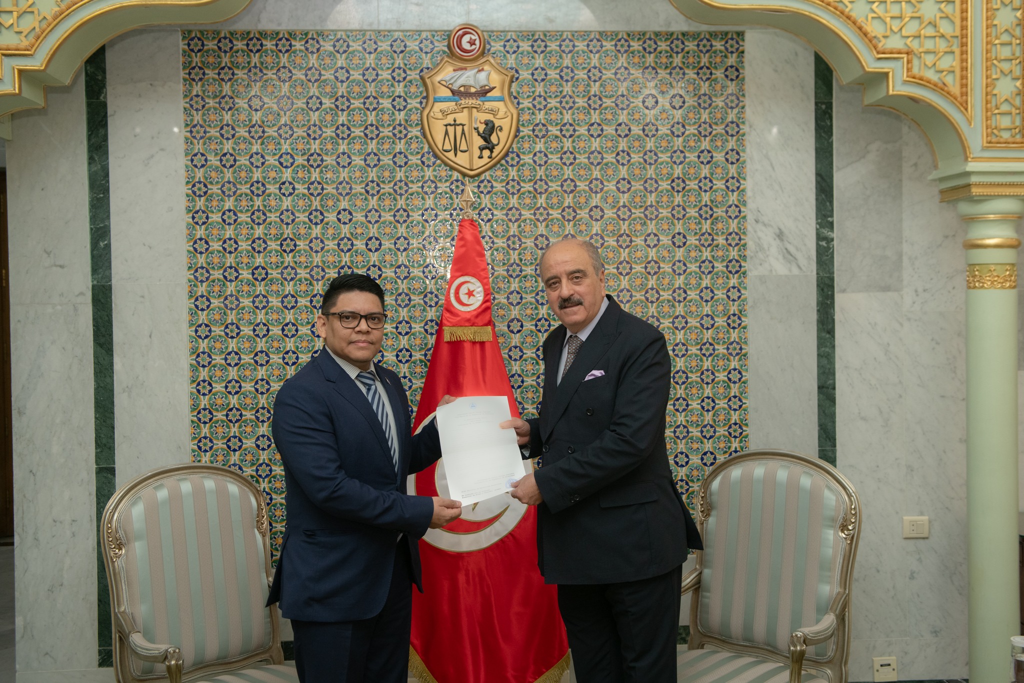 سفير جديد لجمهورية نيكارغوا لدى تونس