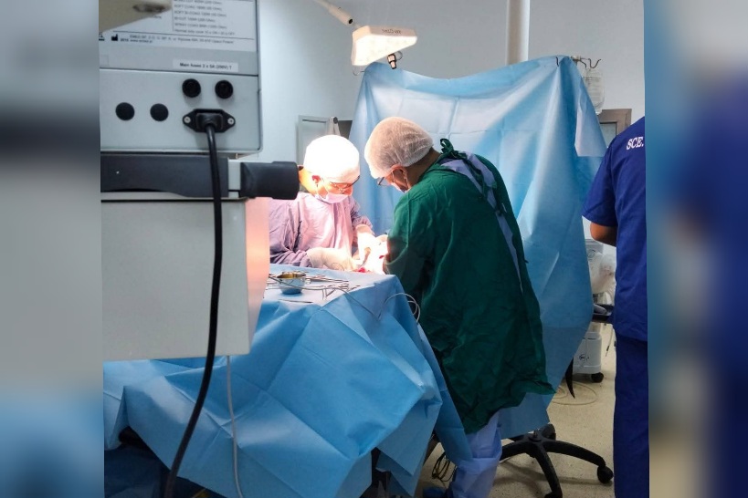 عمليّات جراحيّة في المستشفى المحلي بقرمبالية 