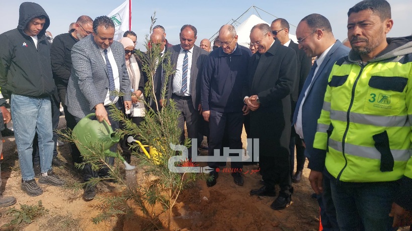 بالطريق السيارة بين المهدية وصفاقس.. وزير البيئة يُشرف على انطلاق اول عملية تشجير ضمن مشروع الحزام الأخضر   