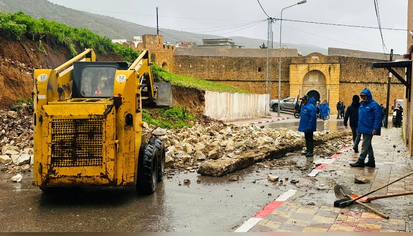  غار الملح.. انهيار جزء من جدار دون أضرار