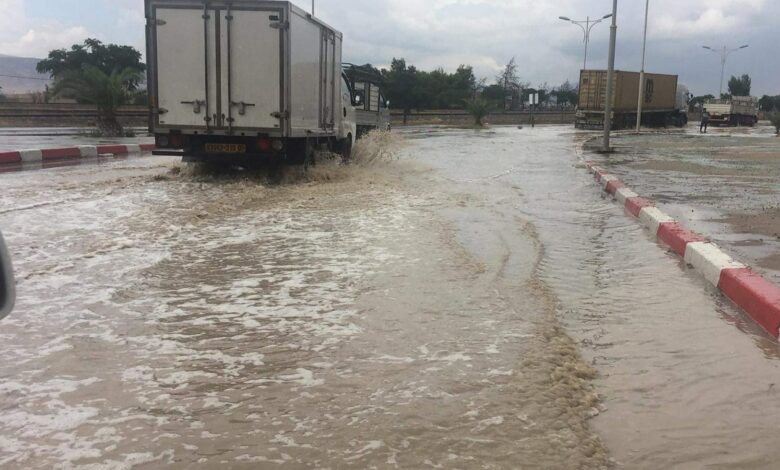 بنزرت.. قائمة الطرقات المقطوعة بسبب السيول