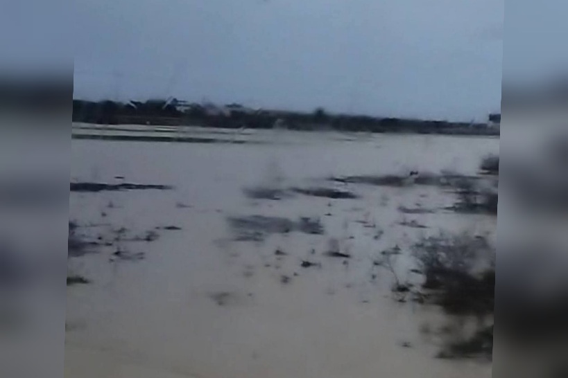 السبيخة..انقطاع الطريق بين الناظور ودار الجمعية بسبب فيضان وادي الخريوع