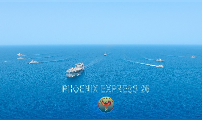 بحضور 50 عسكريا من 9 دول.. افتتاح التمرين البحري متعدّد الأطراف “PHOENIX EXPRESS 26”