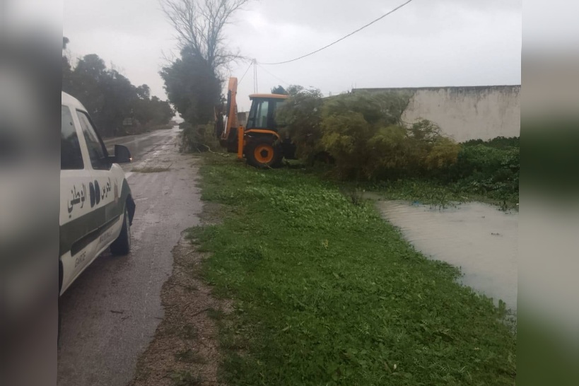 بنزرت.. استئناف حركة المرور بعدد من الطرقات