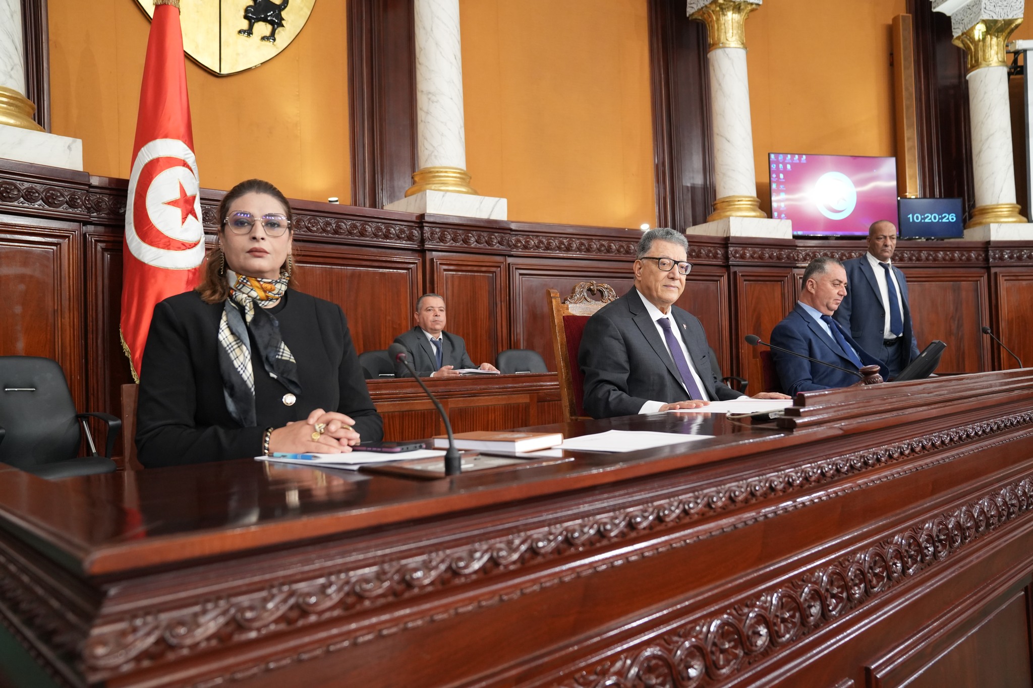 إستئناف اشغال الجلسة العامة البرلمانية المُخصصة لمواصلة انتخاب أعضاء اللجان القارة السيادية