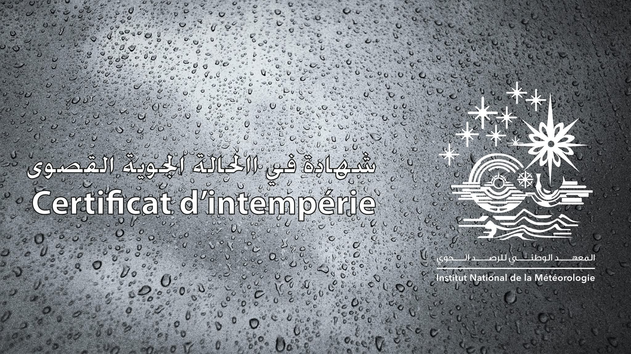  لتقديمها لشركات التأمين.. هكذا تحصل على شهادة في الحالة الجوية القصوى من معهد الرصد الجوي